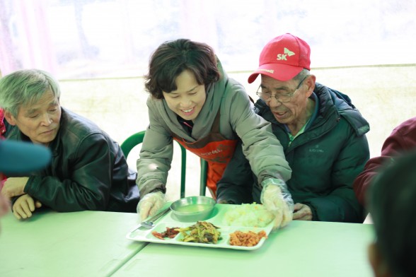 사랑해 밥차(2013년도 2월 사진)