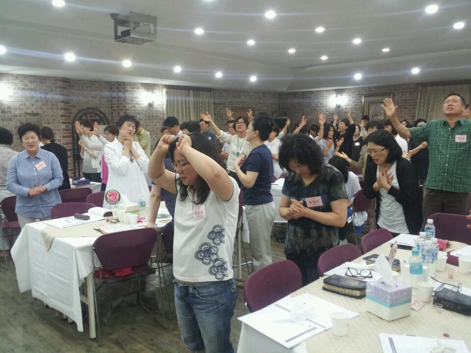 성령수련회 사진