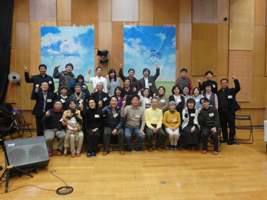 지난 11월에 있었던 코치반의 일본아웃리치 모습. 우에다 온누리교회를 방문, 일본 목회자부부를 대상으로 세미나를 했다.