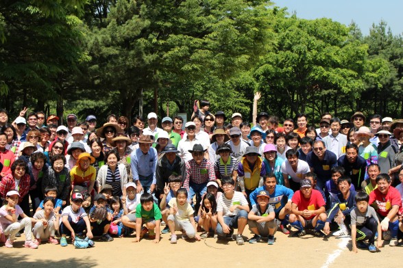 지난 25일 열린 분당B공동체와 한터공동체의 연합야유회