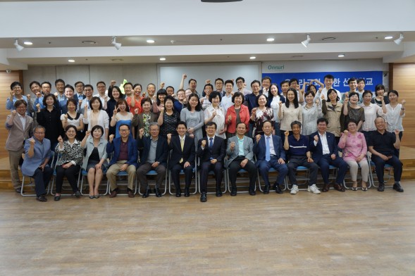 북한선교학교 12기 수료식에서.